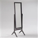 Full Length Cheval Mirror in Espresso Finish