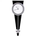 Contemporary Wall Clock with Functional Pendulum Design