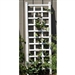 6.25 Ft Wall Trellis in White Vinyl - Made in USA