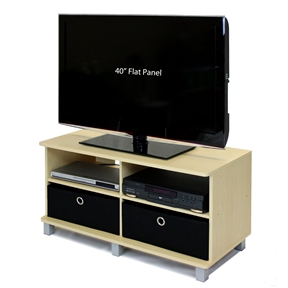 Steam Beech Entertainment Center - Holds Flat Screen TV's up to 42"