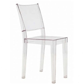 Transparent Stacking Dining Chair for Indoors or Outdoors