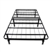 King size Black Metal Platform Bed Frame