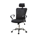 High Back Executive Mesh Office Computer Chair with Headrest in Black