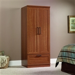 Sienna Oak Wardrobe Clothes Storage Cabinet Armoire