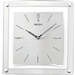 Contemporary 12.25-inch Square Quiet Analog Wall Clock