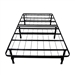 Twin size Black Metal Platform Bed Frame