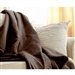 Walnut Brown Cuddle Microplush Heated Electric Warming Throw Blanket