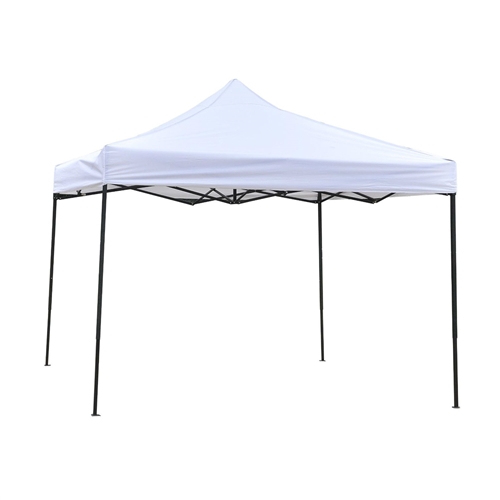 White 10-Ft x 10-Ft Outdoor Water Resistant Canopy with Steel Frame