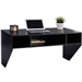 Contemporary Space Saver Floating Style Laptop Desk in Ebony