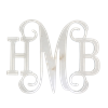 monogram wood letters