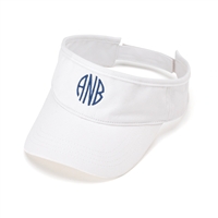 White Adult Visor