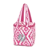 Pink Aztec Cooler Tote