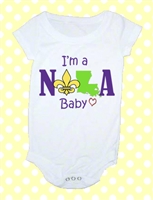 NOLA Baby Onesie