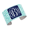 Monogram Cuff Bracelet