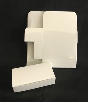 1/4 Pound White Candy Boxes