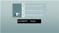 AUTOMAPPPS Software Training