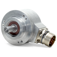 Heidenhain: Absolute Rotary Encoders  ROQ 425 

Absolute rotary encoder (multiturn) with integral bearing for separate shaft coupling