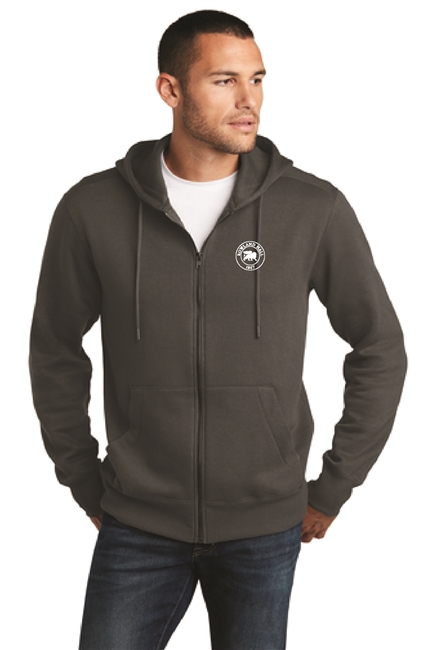 Men's Perfect Weight Fleece Drop Shoulder Full-Zip Hoodie