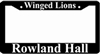 Rowland Hall License Plate Frame