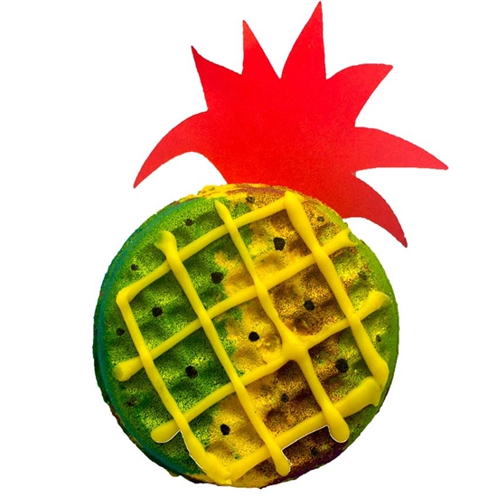 Pineapple Party Waffle Cookie