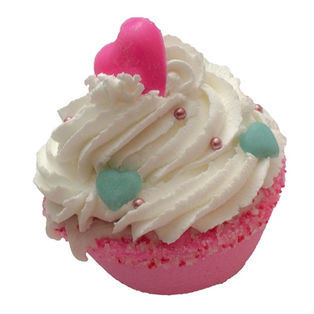 Sugar Lips Jumbo Cupcake Bubbling Bath Bomb