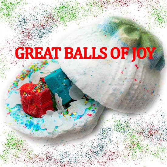 Great Balls of Joy Jumbo Ornament Bath Bomb