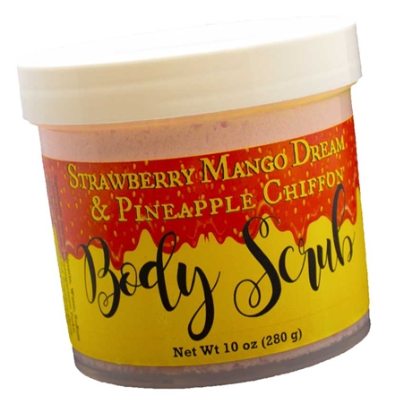 Foaming Sugar Scrub Strawberry Mango Dream & Pineapple Chiffon