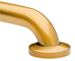 Grab Bar- Satin Brass Flair