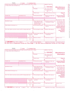 2023 1099-MISC Tax Forms