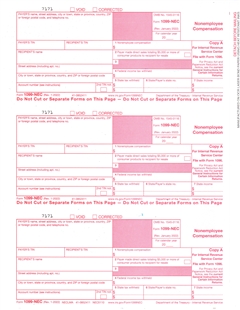 2023 1099-NEC Tax Forms