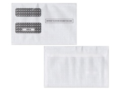 Self Seal Double Window Envelope for 1099-MISC, 1099-DIV, 1099R & 1099B