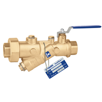 Caleffi 121 FlowCalâ„¢ Â½" sweat automatic flow balancing valve with integral ball valve. 121149A