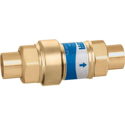 Caleffi 127 FlowCalâ„¢ Â¾" Press compact automatic flow balancing valve. 127356AF