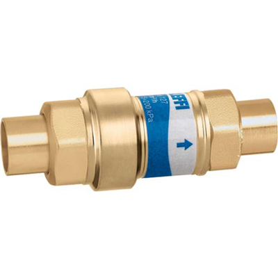 Caleffi 127 FlowCalâ„¢ Â¾" PEX barb compact automatic flow balancing valve. 127357AF