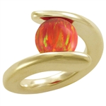 Vermeil Itty Bitty Orbit Ring