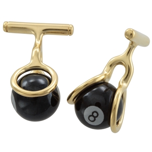 Vermeil Pee Wee Cufflinks