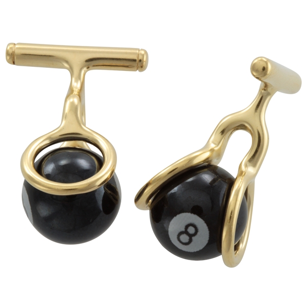 Vermeil Pee Wee Cufflinks