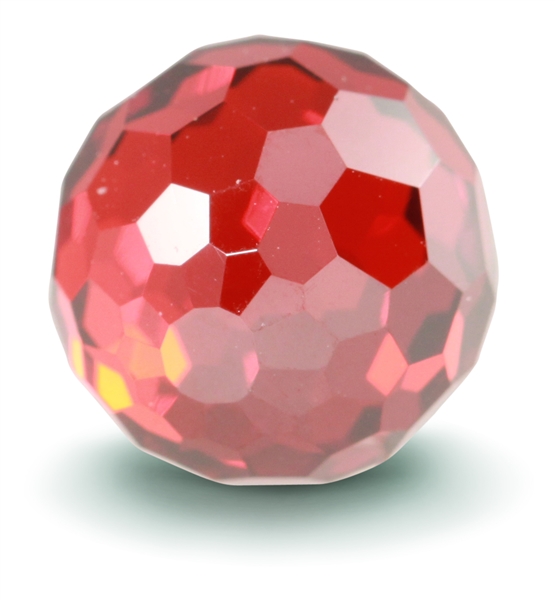 Faceted Garnet CZ