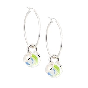 pee wee marblePOP! Earrings