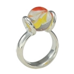 pee wee marblePOP! serenity ring