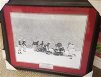 1950 Ohio State vs. Michigan 'Snow Bowl' Framed 16 x 20