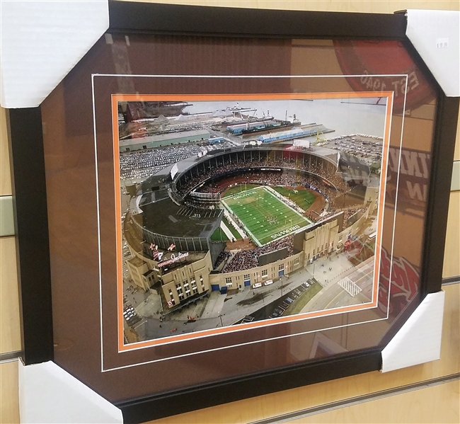 Municipal Stadium 11 x 14 Framed