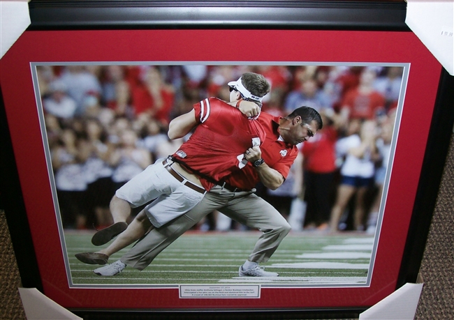 Anthony Schlegel Tackle 16 x 20 Framed