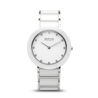 Bering ladies white ceramic watch