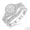 Ashi Diamonds Lovebright Invisible Set Diamond Engagement Set