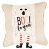 Halloween Sequin Ghost Pillow Wrap