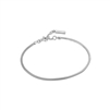 Ania Haie smooth operator silver snake chain bracelet