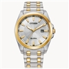 men's citizen eco drive corso two tone watch