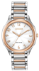 ladies citizen eco drive two tone pink gold drive watch