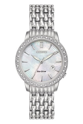 Ladies Citizen Eco Drive Diamond Watch